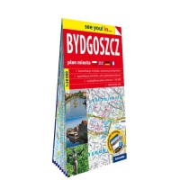 Bydgoszcz papierowy plan miasta - okładka książki