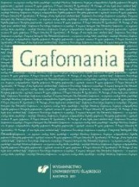 Grafomania - okładka książki