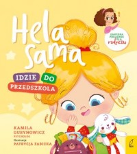 Hela sama idzie do przedszkola - okładka książki