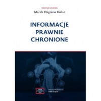 Informacje prawnie chronione - okładka książki