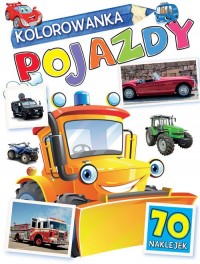 Kolorowanka. Pojazdy - okładka książki