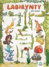 Labirynty dla dzieci - okładka książki