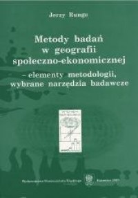 Metody badań w geografii społeczno-ekonomicznej - okładka książki