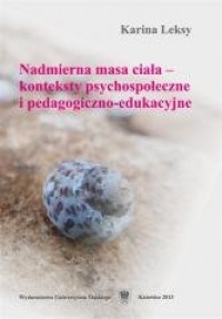 Nadmierna masa ciała konteksty - okładka książki