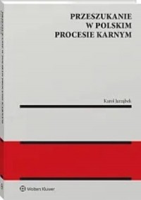 Przeszukanie w polskim procesie - okładka książki