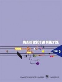 Wartości w muzyce. Tom 5. Interpretacja - okładka książki