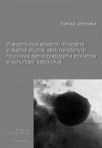 Wskaźnikowe składniki mineralne - okładka książki