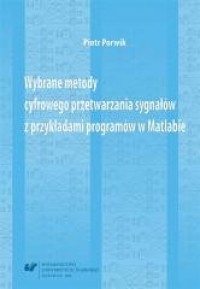 Wybrane metody cyfrowego przetwarzania - okładka książki