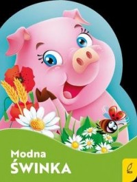 Wykrojnik Modna świnka - okładka książki