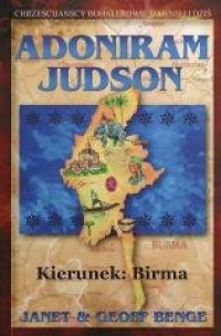 Adoniram Judson - kierunek: Birma - okładka książki