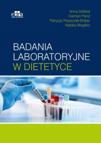 Badania laboratoryjne w dietetyce - okładka książki