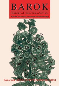 Barok. Historia - Literatura - - okładka książki