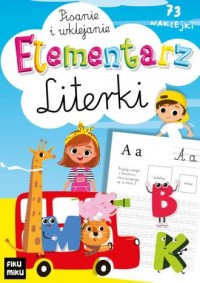 Elementarz Literki - pisanie i - okładka książki