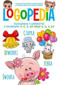 Logopedia Ćwicz i wierszyki z głos - okładka książki