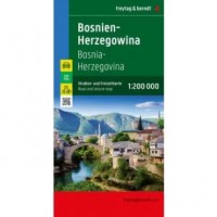 Mapa Bośnia i Hercegowina 1:200 - okładka książki