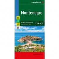 Mapa Czarnogóra 1:150 000 FB - okładka książki