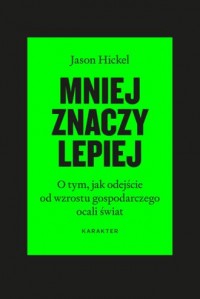 Mniej znaczy lepiej - okładka książki