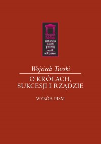 O królach, sukcesji i rządzie - okładka książki