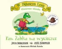 Pan Żabka na wycieczce - okładka książki