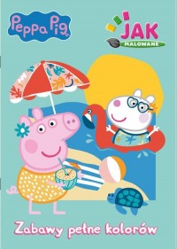 Peppa Pig. Jak malowane 2. Zabawy - okładka książki