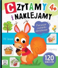 Pierwsze czytanki obrazkowe 4+ - okładka książki