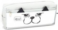 Piórnik tuba duża Szary pies HELLO - zdjęcie produktu