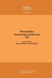 Słowiańska frazeologia gwarowa - okładka książki