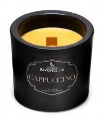 Świeczka sojowa Cappuccino czarna - zdjęcie akcesoriów