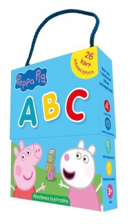 Świnka Peppa ABC Karty edukacyjne - okładka książki