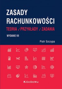 Zasady rachunkowości - teoria, - okładka książki