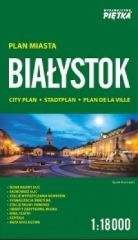 Białystok 1:18000 plan miasta - okładka książki