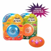 Frisbee kieszonkowe świecące 1 - zdjęcie zabawki, gry