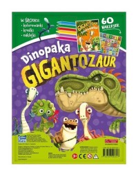 Gigantozaur Dinopaka - okładka książki