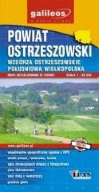 Mapa - Powiat Ostrzeszowski 1:60 - okładka książki