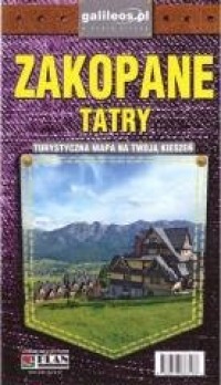 Plan kieszonkowy - Zakopane, Tatry - okładka książki