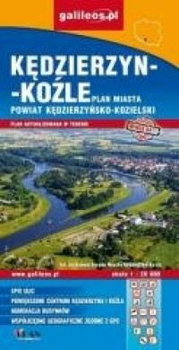 Plan miasta - Kędzierzyn-Koźle - okładka książki