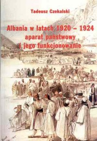 Albania w latach 1920-1924. Aparat - okładka książki