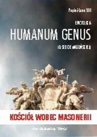 Encyklika Humanum genus (o sekcie - okładka książki