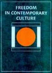 Freedom in Contemporary Culture. - okładka książki