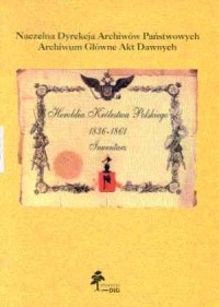 Heroldia Królestwa Polskiego 1836-1861 - okładka książki