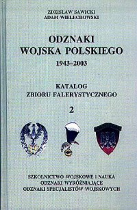 Odznaki Wojska Polskiego 1943-2003. - okładka książki