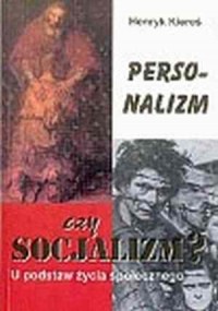 Personalizm czy socjalizm? U podstaw - okładka książki