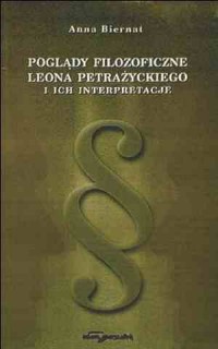 Poglądy filozoficzne Leona Petrażyckiego - okładka książki