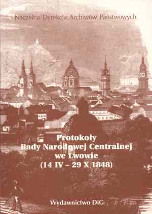 Protokoły Rady Narodowej Centralnej - okładka książki