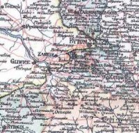 Reprint - mapy województwa śląskiego - zdjęcie reprintu, mapy