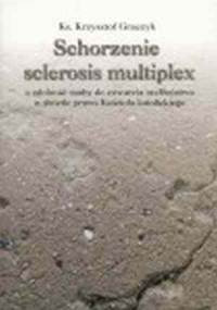 Schorzenie sclerosis multiplex - okładka książki