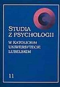 Studia z psychologii w KUL. Tom - okładka książki