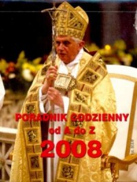 2008 kal. Poradnik codzienny od - okładka książki