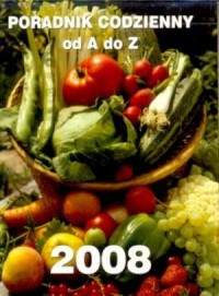 2008 kal. poradnik codzienny od - okładka książki