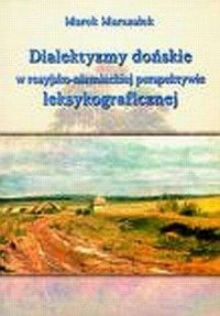 Dialektyzmy dońskie w rosyjsko-niemieckiej - okładka książki